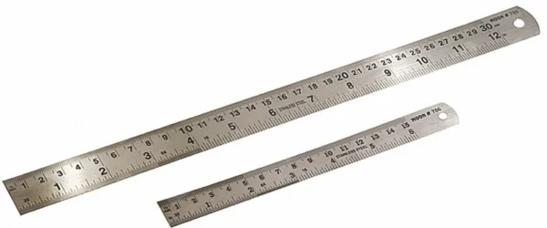 Линейка металлическая L=150 мм