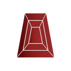 Гранат гранатовый трапеция 5х2,5х1,5