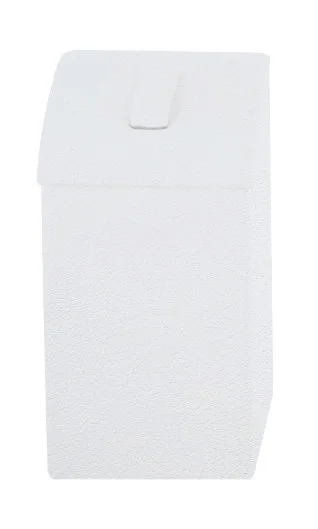 Подставка под Кольца Н=7см белый кож. зам.