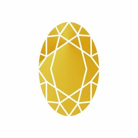 Цитрин овал 5 x 3