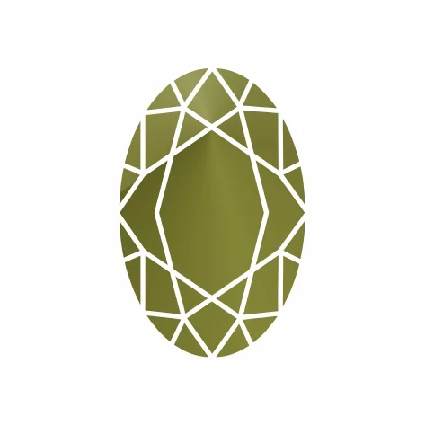 Хризолит овал 10 x 8