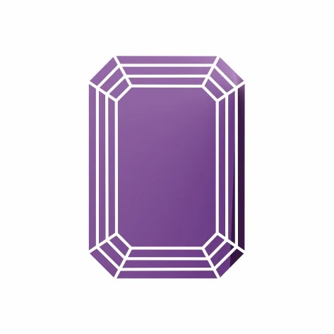 Аметист октагон 12 x 10