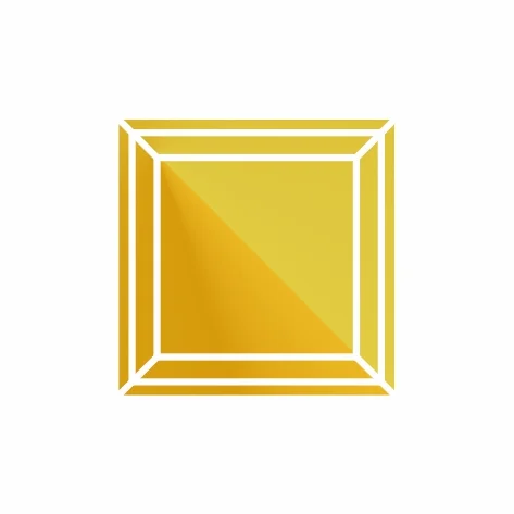 Цитрин квадрат 5 x 5