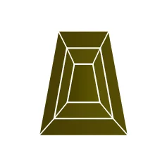Дымчатый кварц трапеция 5х2,5х1,5