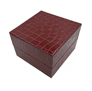 Превью Футляр 90*90*60 под серьги, Чикаго, кроко бордо №2
