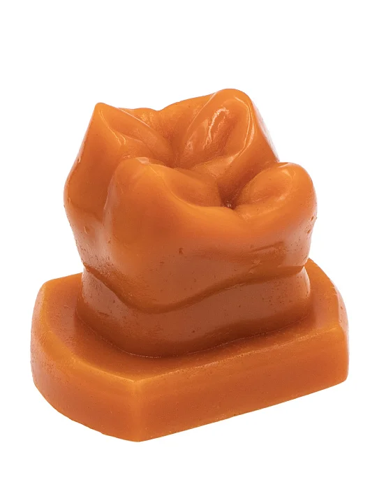 Моделировочный воск SCULPTURING WAX,зимний,оранжевый 80г. №1