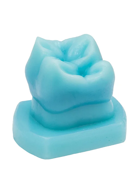 Моделировочный воск CARVING WAX,зимний,бирюзовый 80г. №1