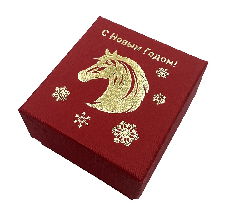Футляр "лошадка" №2, Символ 2026 года, красный №1